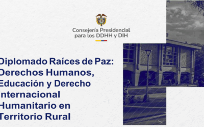 Diplomado Virtual en Derechos Humanos, Derecho Internacional Humanitario y Educación en DDHH, para docentes rurales