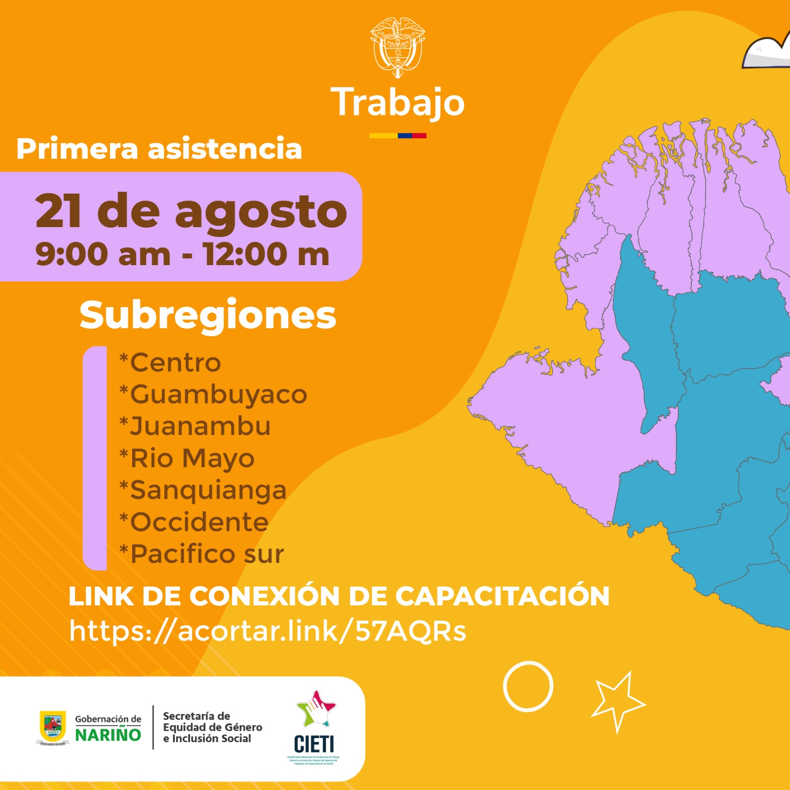 Asistencia técnica para los CIETI Municipales