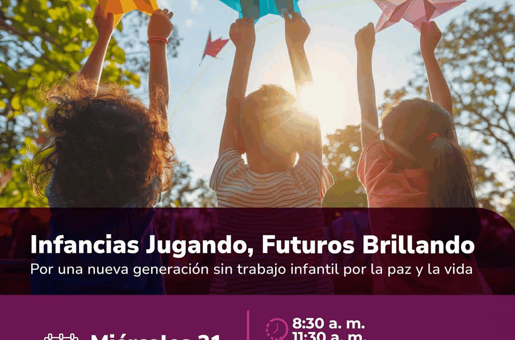Invitación capacitación ENCUENTRO MACROREGIONAL «Infancias jugando, futuros brillando»