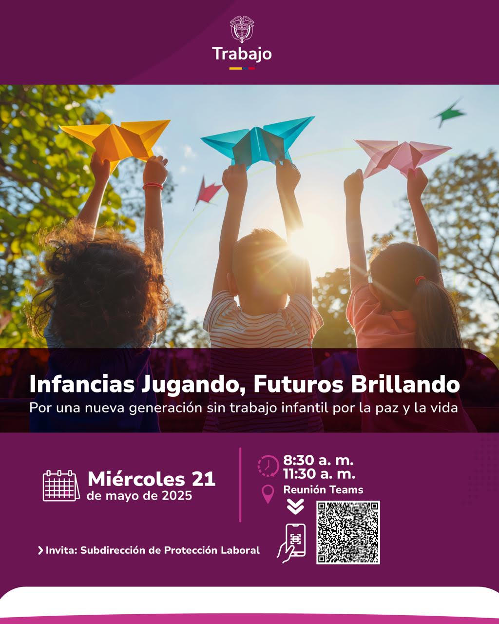Invitación capacitación ENCUENTRO MACROREGIONAL «Infancias jugando, futuros brillando»